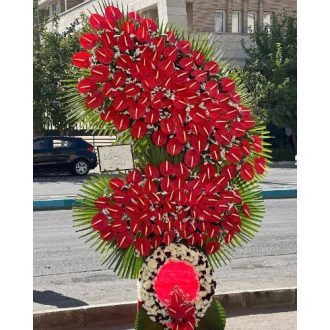 تاج گل برای نمایشگاه بین المللی کف پوشها، موکت و فرش ماشینی و صنایع وابسته