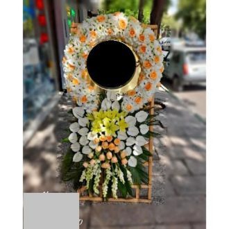سفارش آنلاین تاج گل برای نمایشگاه بین المللی کاغذ، مقوا، کارتن، فرآورده های سلولزی و ماشین آلات مربوطه