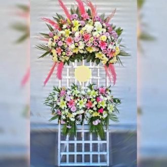 سفارش آنلاین تاج گل برای نمایشگاه بین المللی صنعت غلات، آرد و نان