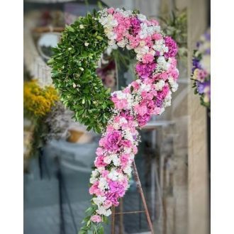تاج گل تبریک افتتاحیه تالار