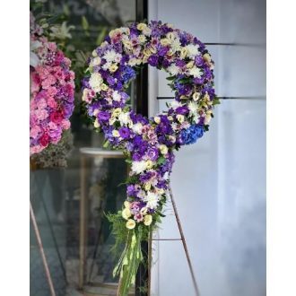 تاج گل تبریک افتتاحیه آرایشگاه
