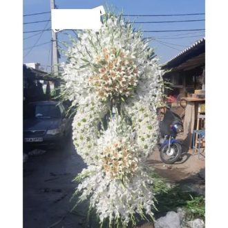 تاج گل برای مسجد سیدالشهدا محله اخترآباد کرج