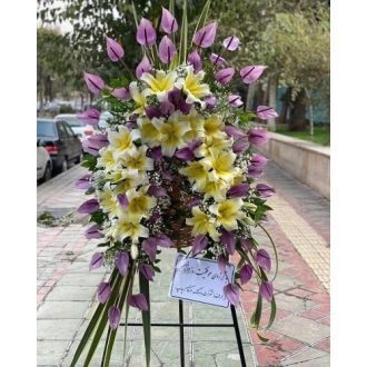 خرید تاج گل از گل فروشی کوچه نایبی تهران