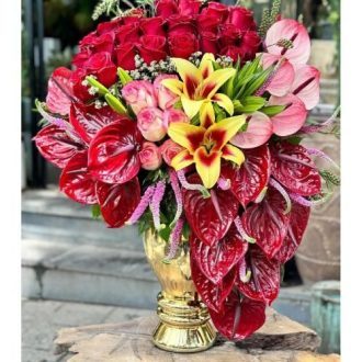 گل فروشی محدوده خیابان گاندی تهران