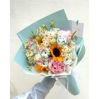 گل فروشی اطراف سالن آرایش گیسو محله سجاد تهران