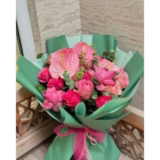 گل فروشی اطراف شرکت آریا ساسول محله ونک تهران