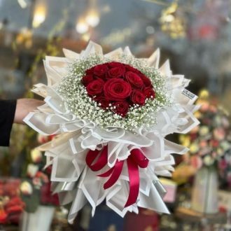 گلفروشی در سعادت آباد خیابان درختی