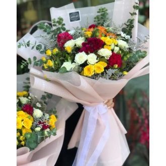 گل فروشی اطراف شرکت نگرش محله استاد معین تهران