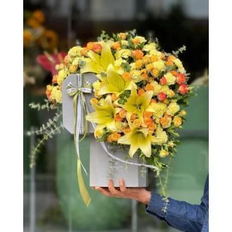 گل فروشی اطراف شرکت تمام کار محله جنت آباد تهران